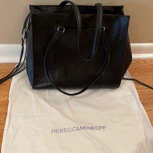 Rebecca Minkoff leather tote bag. Excellent condition